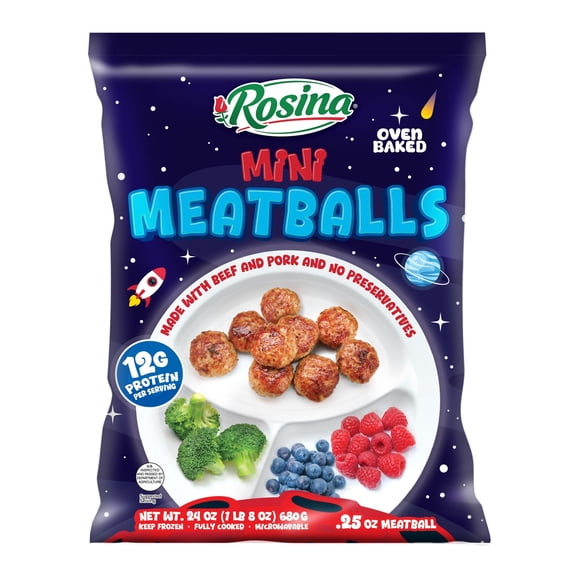 Rosina Kids Mini Meatball, 24 oz (Frozen)