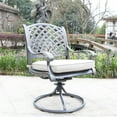 thumbnail image 1 of Rosita Patio Dining Swivel Rocker (Set of 2) - Tan, 1 of 5
