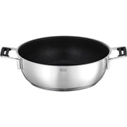 Rosle SILENCE PRO Cookware Collection 11 in. Stainless Steel Serving Pan with Non-Stick Coating