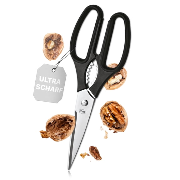 Rosle Scissors, for the Kitchen, for Cooking, Stainless Steel Blade, 22 cm, 96290
