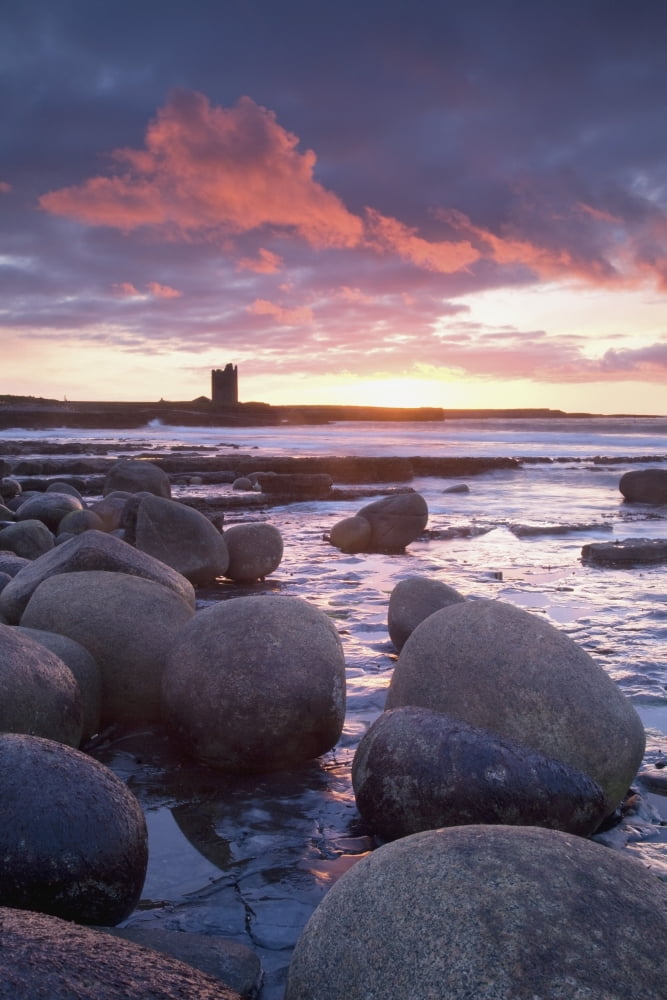 Roslee Castle Easky County Sligo Ireland Canvas Art - Gareth McCormack Design Pics (24 x 38)