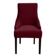 thumbnail image 1 of Rosnek 1/2 Pack Velvet Arm Chair Covers Spandex Stretch Banquet Chair Protector Cover Dining Seat Cover Slipcover Home Decor, 1 of 8