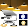 thumbnail image 1 of Rosnek 1/4 Head Solar Pendant Light LED Shed Light Porch Light Waterproof with Auto ON/OFF Lighting Sensor for Garden Yard Patio Balcony Home Landscape, 1 of 9