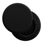 Rosnek 2 Pack Stool Cover Round Bar Stool Cover Protector Polyester Round Seat Cushion Cover Slipcover