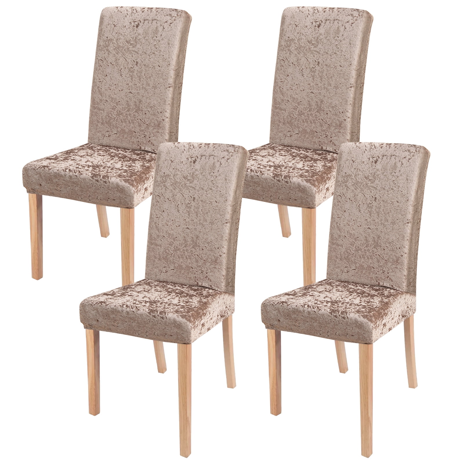 Rosnek Stretch Velvet Dining Chair Covers Extra Large Chair