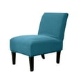 thumbnail image 1 of Rosnek Armless Accent Chair Cover Slipcover, Spandex Removable Armless Chair Furniture Protector Covers for Living Dining Room Hotel, Blue, 1 of 6