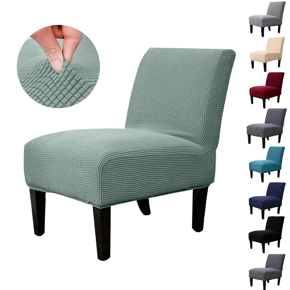 Rosnek Armless Chair Slipcover High Stretch Accent Chair Cover