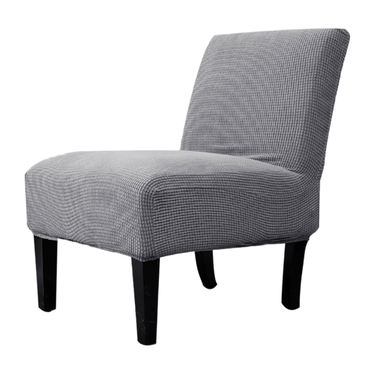 Rosnek Armless Chair Slipcover High Stretch Accent Chair Cover