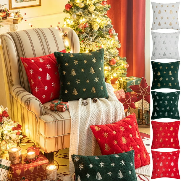 Brown Decorative Throw Pillows Cushion Covers for Chrsitmas Sofa Couch Living Room Decor Outdoor Patio and Garden Christmas Decor 18x18 Inches Brown Decorative Throw Pillows Cushion Covers for Chrsitmas Sofa Couch Living Room Decor Outdoor Patio and Garden Christmas Decor 18x18 Inches