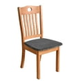 thumbnail image 1 of Rosnek Dining Room Velvet Chair Seat Covers, Stretch Chair Seat Cushion Slipcovers Furniture Protector Removable Washable for Dining Room Home, 1 of 8