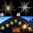 thumbnail image 1 of Rosnek Firework Lights Hanging Starburst Lights, Firework Fairy String Lights with Remote Battery Operated for Home Party Christmas Decor, 1 Pack, 1 of 6