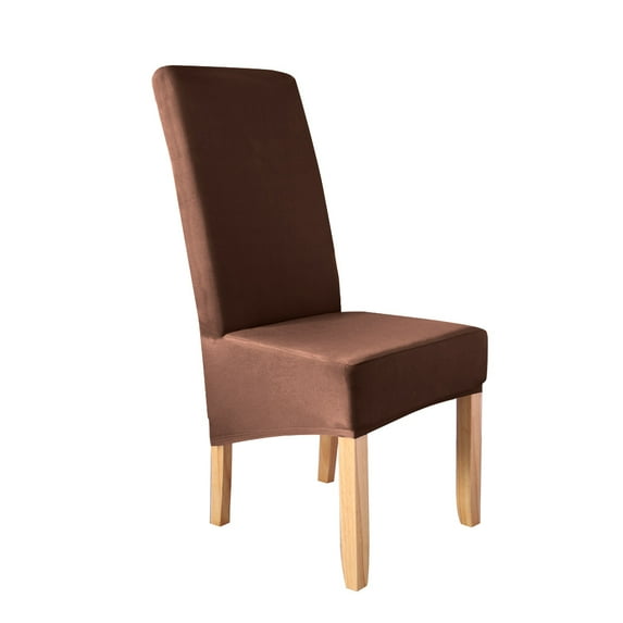 Rosnek Large Solid Spandex Stretch Wedding Banquet Chair Cover Party Decor Dining Room Seat Cover Extra Large Slipcover Home Decoration
