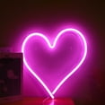 thumbnail image 1 of Rosnek Led Neon Sign Light Wall Light Wall Decor Battery or USB Powered Light Up Acrylic Neon Sign for Bedroom, Kids Room, Living Room, Bar, Party, Christmas, Wedding, 1 of 2