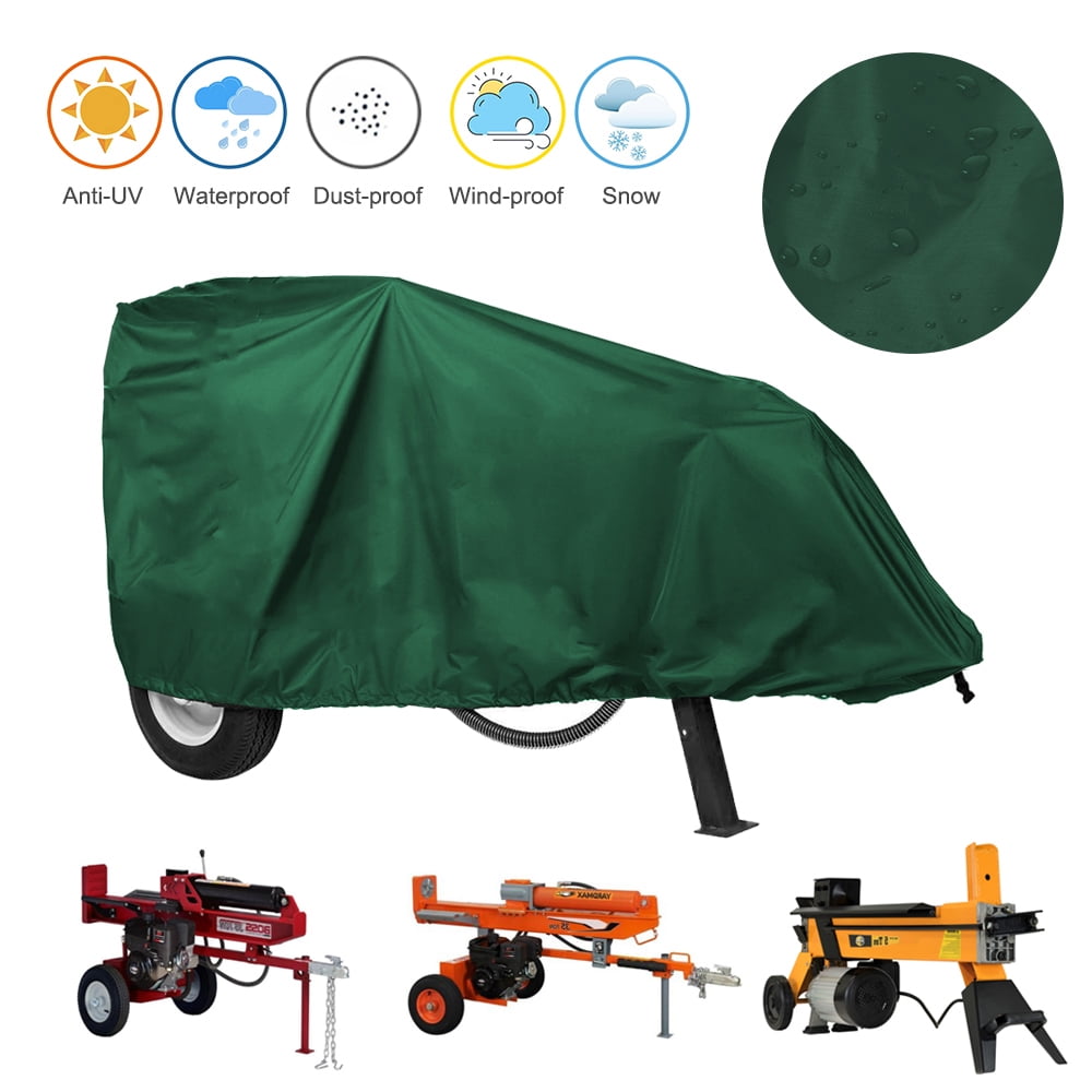 Rosnek Log Splitter Cover Heavy Duty Waterproof Oxford Fabric Weather ...