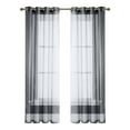 thumbnail image 1 of Rosnek Outdoor Sheer Voile Curtains, Waterproof Patio Grommet Tulle Curtain Panels, 1/2/4 Panels, 1 of 11