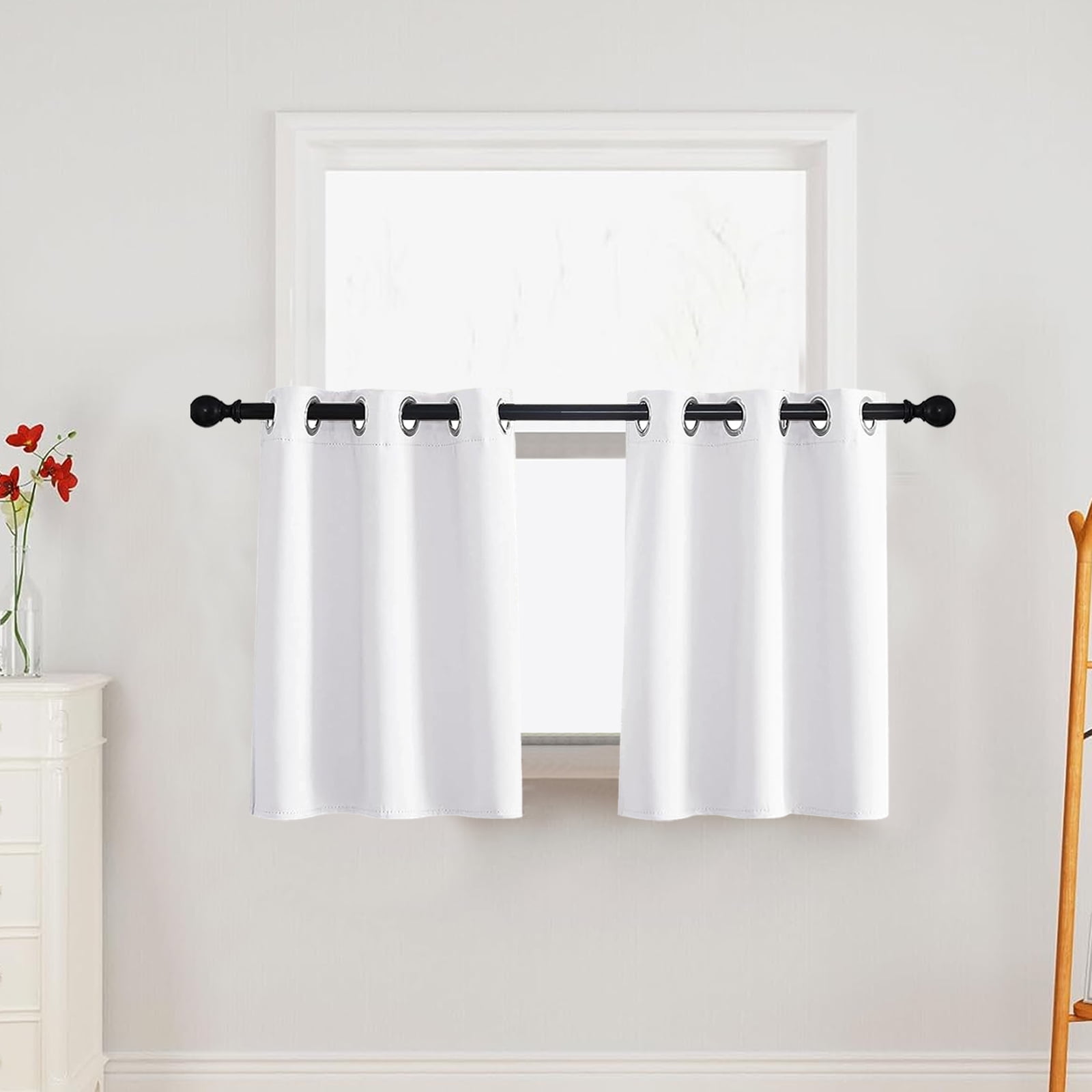 Kitchen Curtains With Grommets