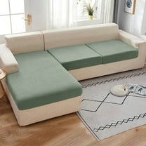 Rosnek Sofa Seat Cushion Covers Stretch Couch Cover Furniture Protector Sofa slipcover Soft Flexibility Washable Sofa Cover