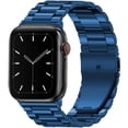 thumbnail image 1 of Rosnek Stainless Steel Watch Band For Apple Watch Women Men Replacement Watch Strap For iWatch Series SE/6/5/4/3/2/1, 1 of 5
