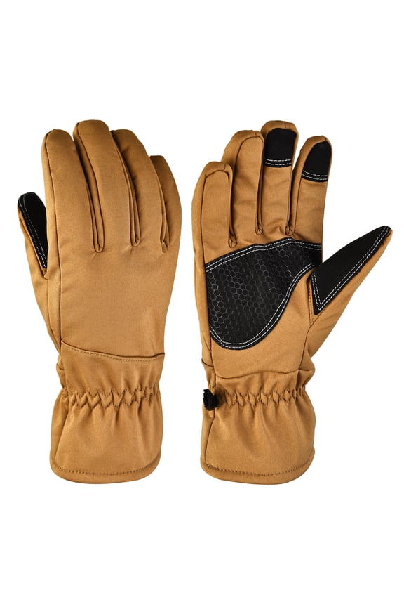 Winter Men Women Gloves, Touch Screen Waterproof Windproof Gloves Outdoor Sports Warm Cycling Snow Ski Gloves