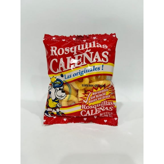 Rosquillas Caleas Dozen x 180Gr 15Gr each Snack Tradicional Colombiano