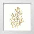 thumbnail image 1 of Ross, Devon 20x20 White Modern Wood Framed Museum Art Print Titled - 24 Karat Seaweed, 1 of 4