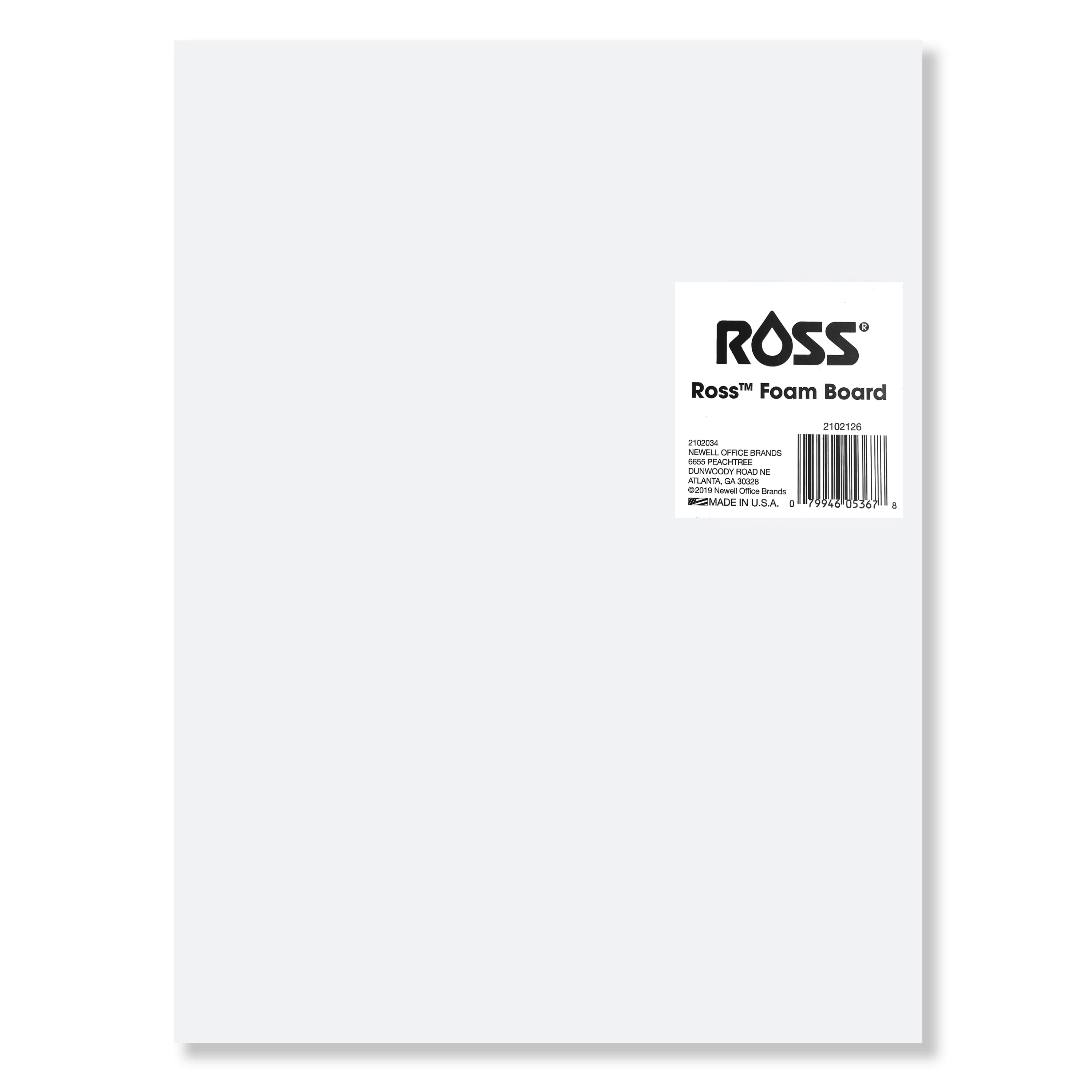 Readi-Board White Foam Boards, 20x30 in.