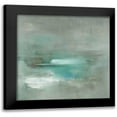thumbnail image 1 of Ross, Heather 20x20 Black Modern Framed Museum Art Print Titled - Misty Pal Azure Sea, 1 of 5