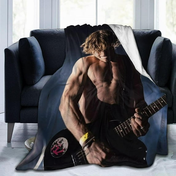 Ross Lynch Blanket Bedding Fleece Blanket Soft Throw Blankets Lightweight Anti-Static Blanket - 3 Sizes