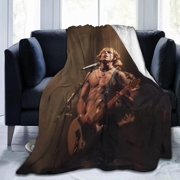 Ross Lynch Blanket Bedding Fleece Blanket Soft Throw Blankets Lightweight Anti-Static Blanket - 3 Sizes
