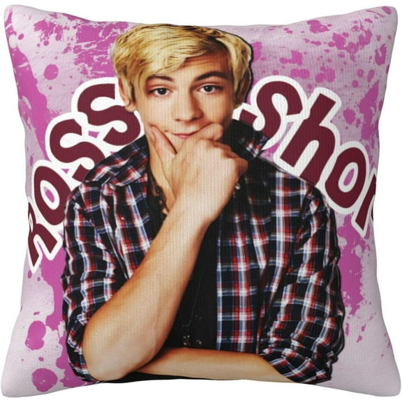 Ross Lynch Pillow Covers 18 X 18 Inch Decorative Throw Cushion Cases Home for Furniture Bench Sofa