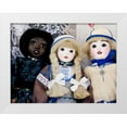 thumbnail image 1 of Ross, Nancy ,  Steve 32x25 White Modern Wood Framed Museum Art Print Titled - Finland, Helsinki Dolls at an outdoor market, 1 of 4