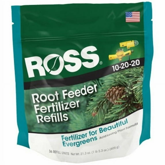 Easy Gardener 14250 Ross Evergreen & Acid Loving Root Feeder Refill - 54 Pack