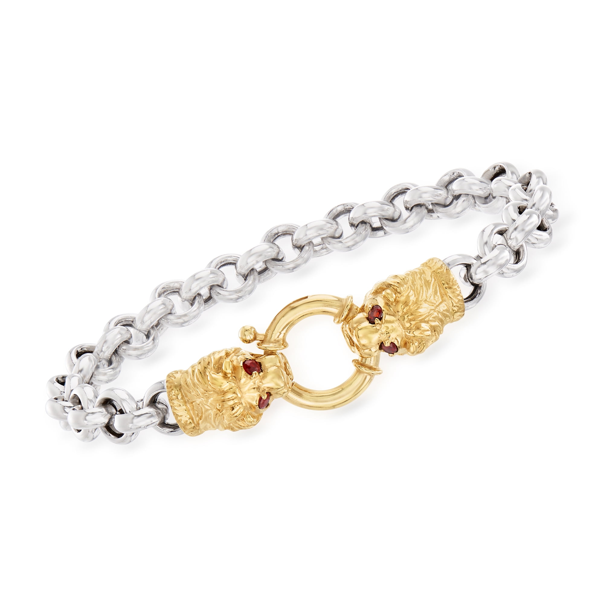 Double lion shop head bracelet