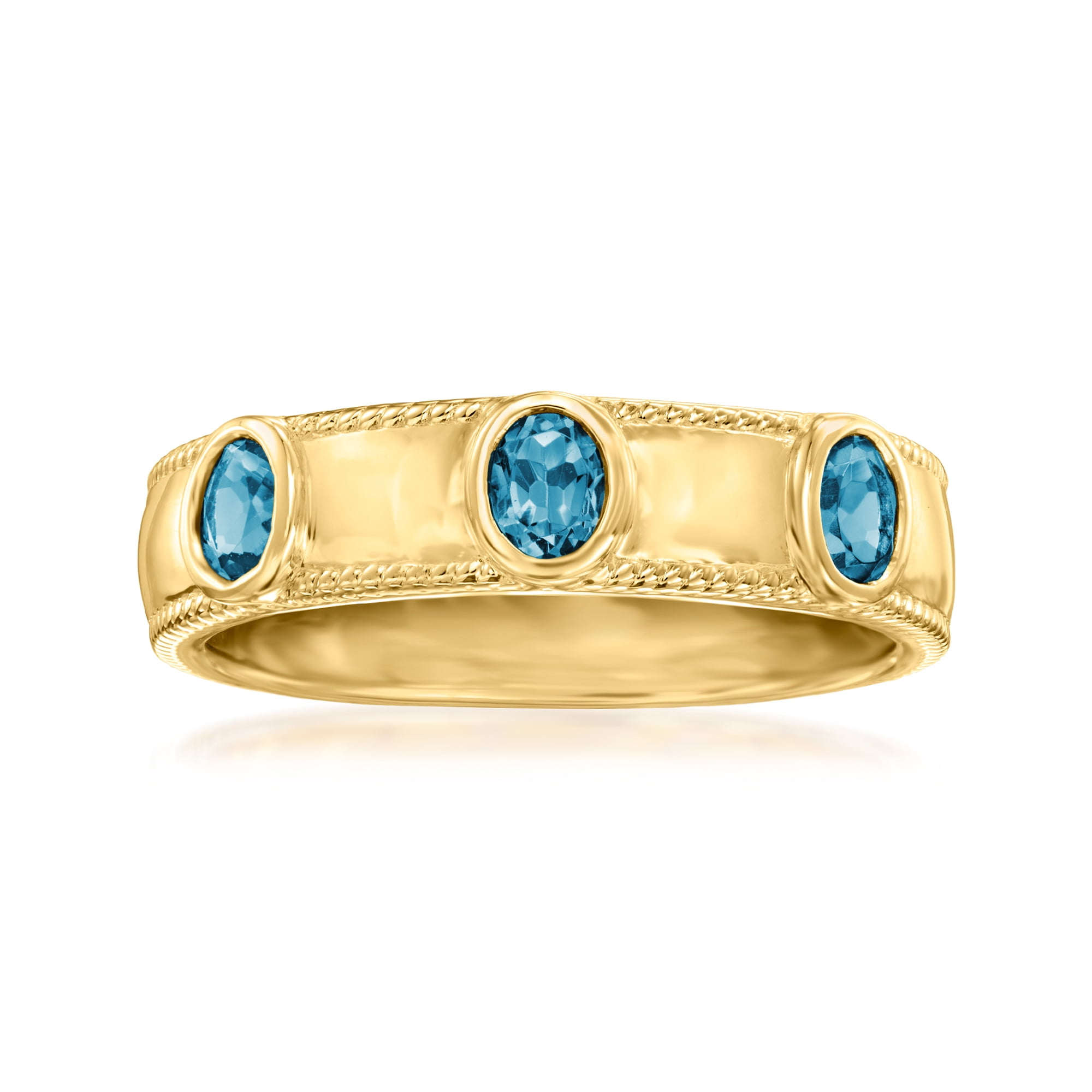 Ross simons 2024 london blue topaz
