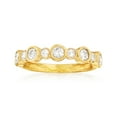 thumbnail image 1 of Ross-Simons 0.50 ct. t.w. Bezel-Set Diamond Ring in 14kt Yellow Gold, Women's, Adult, 1 of 5