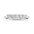 thumbnail image 1 of Ross-Simons 0.50 ct. t.w. Diamond 5-Stone Ring in 14kt White Gold, Women's, Adult, 1 of 7