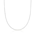 thumbnail image 1 of Ross-Simons 0.6mm 14kt White Gold Wheat-Chain Necklace, Women's, Adult, 1 of 3