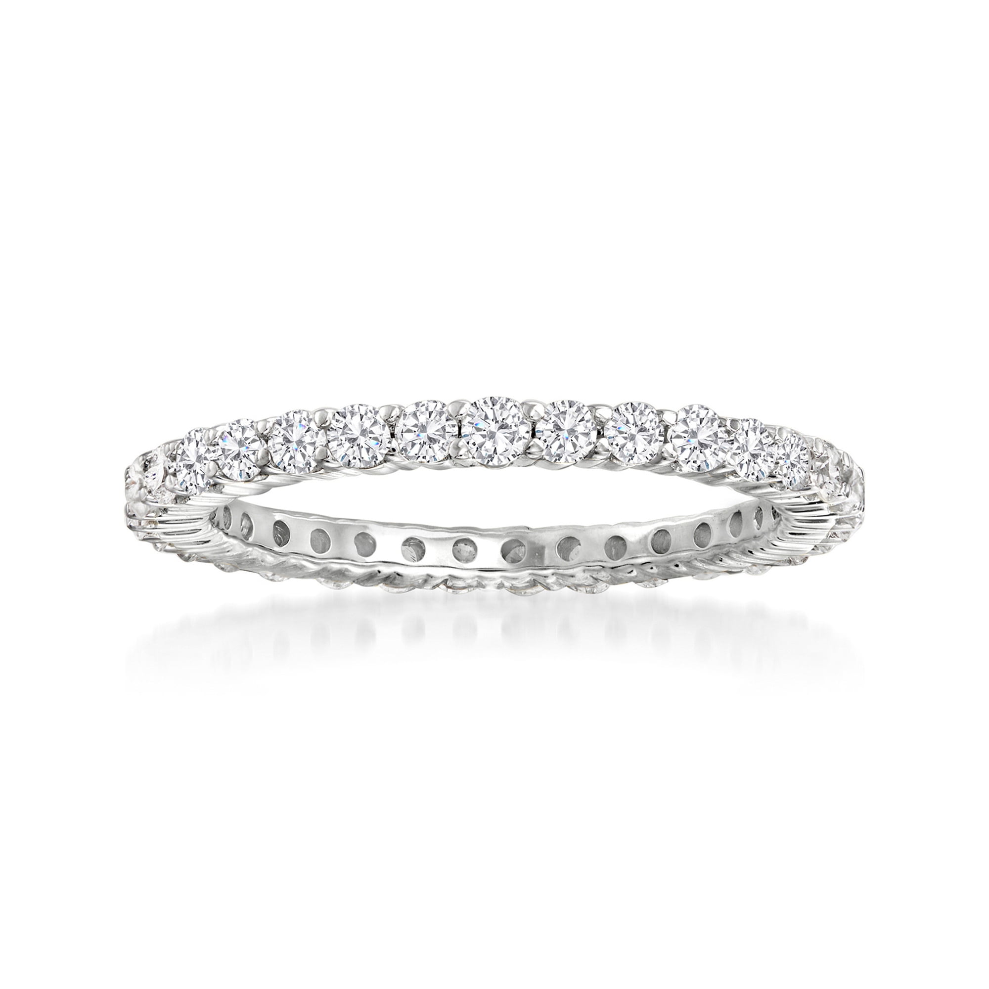 Ross Simons 1.00 ct. t.w. Diamond Eternity Band in 14kt White Gold