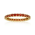 thumbnail image 1 of Ross-Simons 1.00 ct. t.w. Garnet Eternity Band in 14kt Yellow Gold, Women's, Adult, 1 of 8