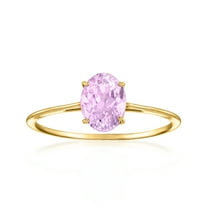 Ross-Simons 1.70 Carat Kunzite Ring in 14kt Yellow Gold, Women's, Adult