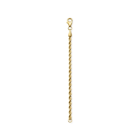 Ross-Simons 2mm 14kt Yellow Gold Rope-Chain Necklace Extender, Women's, Adult