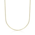 thumbnail image 1 of Ross-Simons 1.7mm 14kt Yellow Gold Rounded Box-Chain Necklace, Women's, Adult, 1 of 3