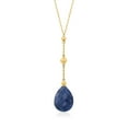 thumbnail image 1 of Ross-Simons 10.00 Carat Sapphire Y-Necklace in 14kt Yellow Gold, Women's, Adult, 1 of 7