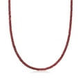 thumbnail image 1 of Ross-Simons 100.00 ct. t.w. Ruby Bead Necklace With 14kt Yellow Gold Magnetic Clasp, Women's, Adult, 1 of 4