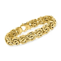 Ross-Simons 14kt Yellow Gold Byzantine Bracelet, Women's, Adult