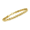 thumbnail image 1 of Ross-Simons 14kt Yellow Gold Flat Rope-Chain Bracelet, Women's, Adult, 1 of 5