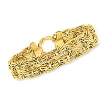 Ross-Simons 14kt Yellow Gold Oval-Link Bracelet, Women's, Adult