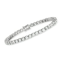 Ross-Simons 15.00 ct. t.w. White Topaz Tennis Bracelet in Sterling Silver, Women's, Adult
