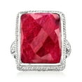 thumbnail image 1 of Ross-Simons 17.00 Carat Ruby Ring in Sterling Silver, Women's, Adult, 1 of 4
