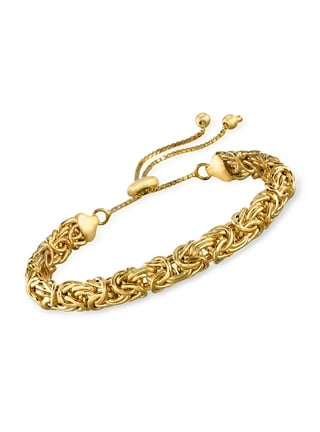 Byzantine bracelet 14k yellow gold deals